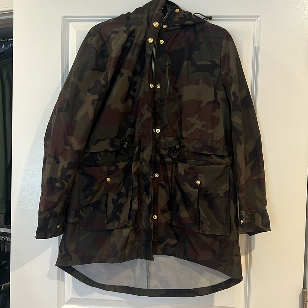 J.crew - Perfect rain jacket in camo